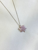 Görseli Galeri görüntüleyiciye yükleyin, Pembe Lotus Çiçeği Kolye
